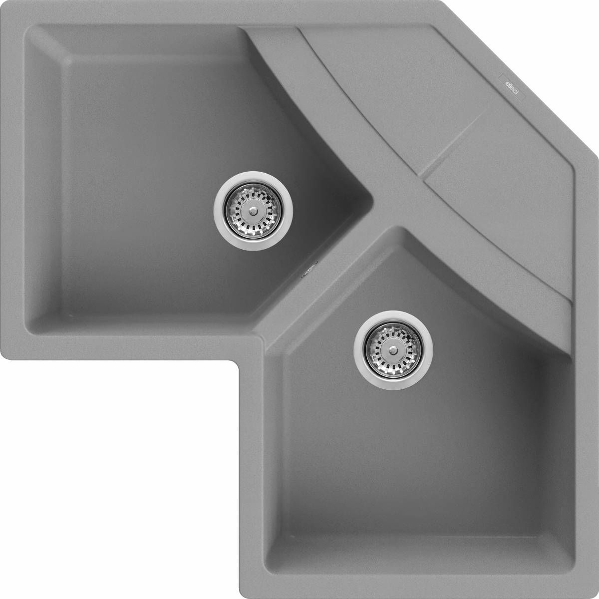 Obrazek Zlewozmywak Unico CORNER G48 Cemento